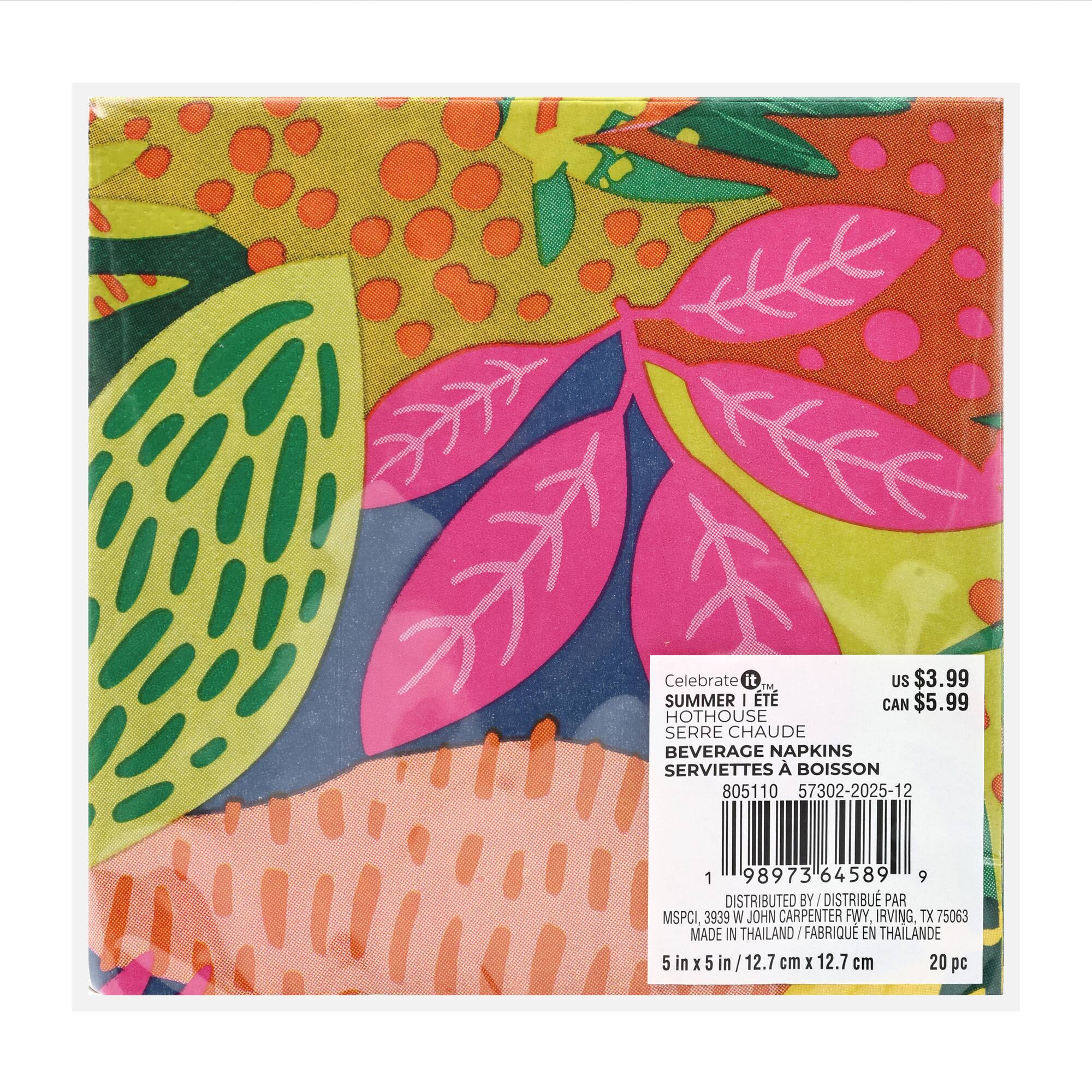 Hothouse Bar Beverage Napkins, 20ct. by Celebrate It™